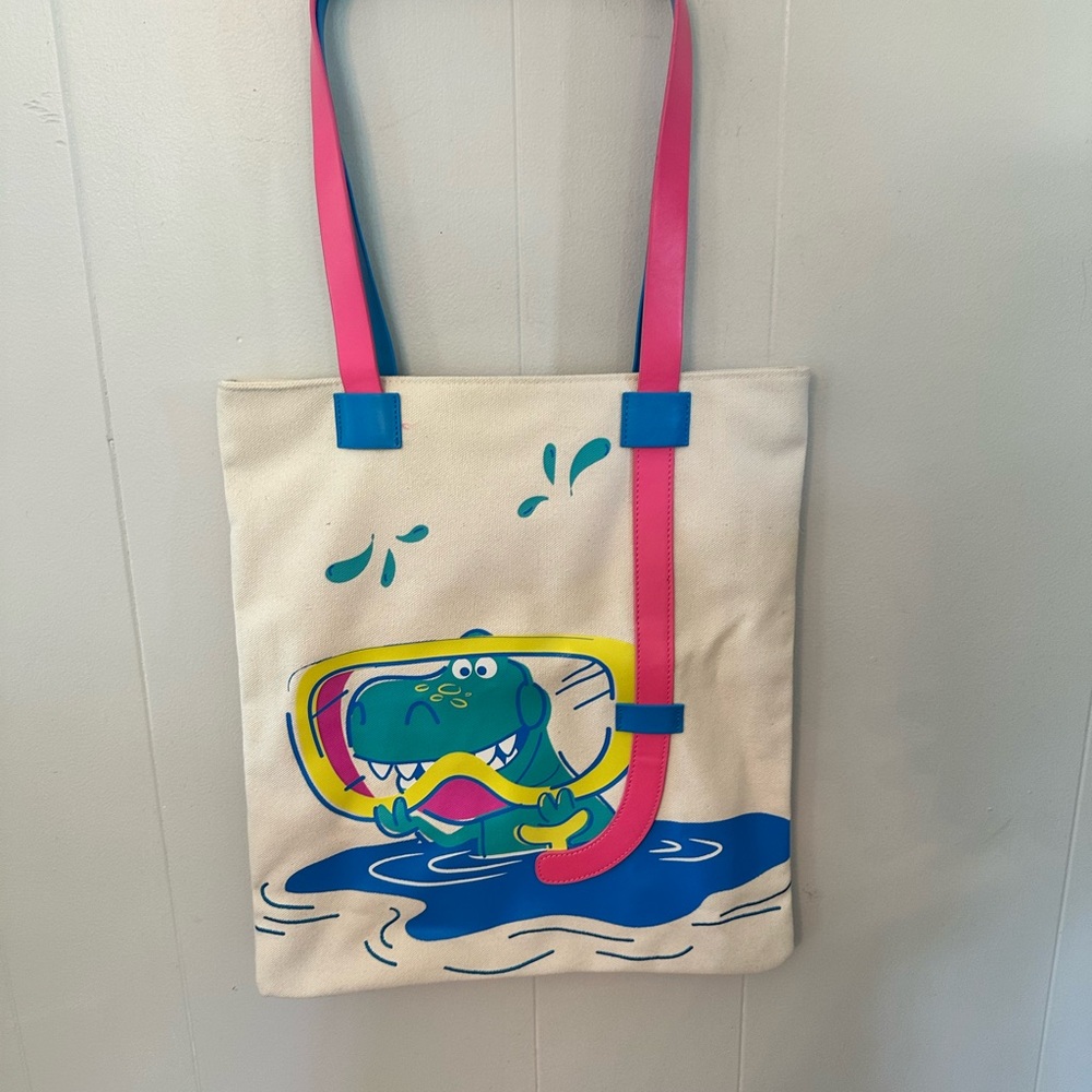 Adorable Rex Toy Story Scuba Tote Bag
